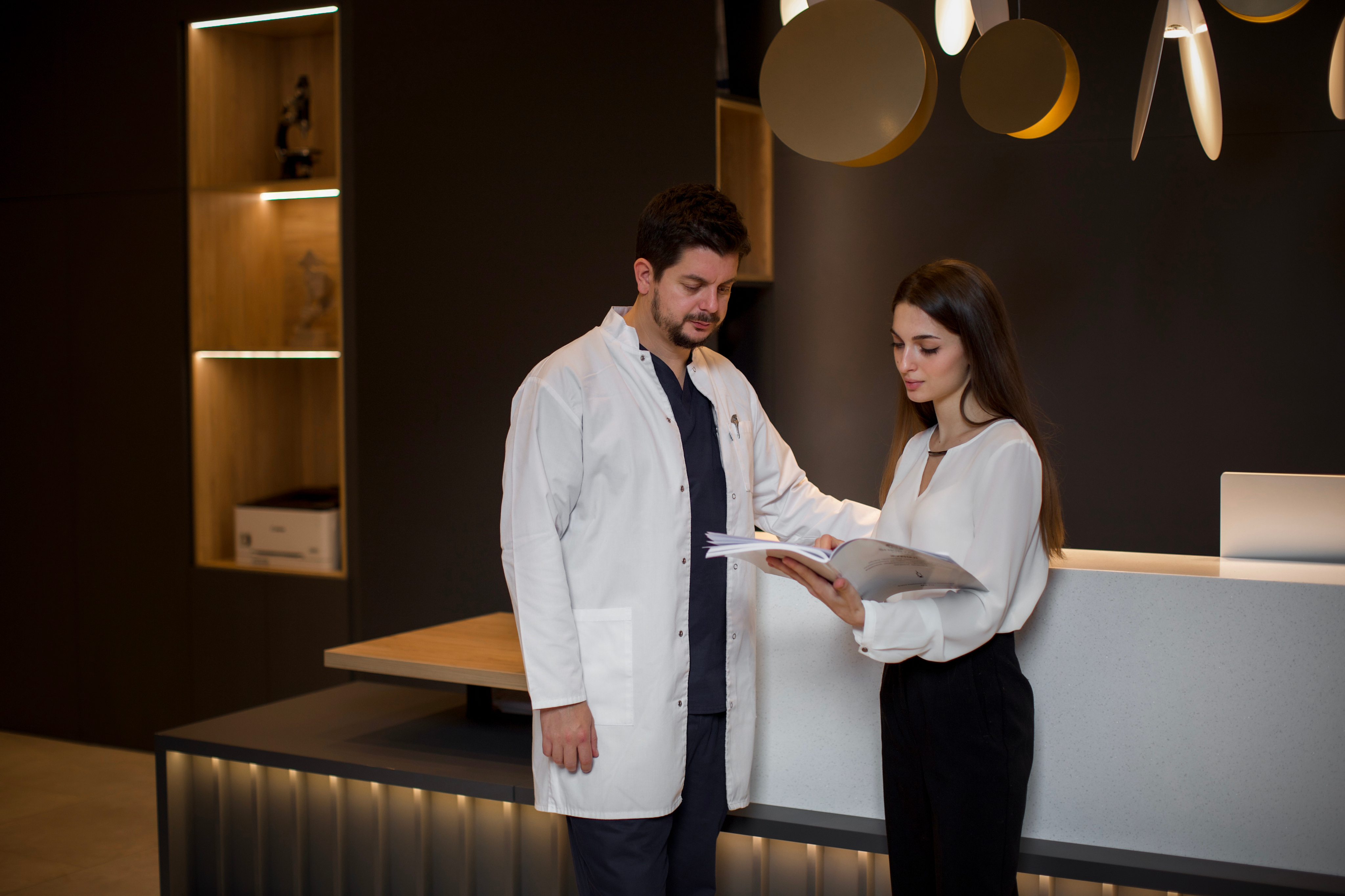 Doctor discussing prevention plan with patient