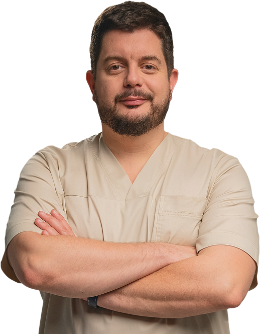 Dr. Anton Shkiryak — vezető idegsebész, onkológus és a Shkiryak Clinic alapítója Kijevben és Ungváron