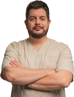 Dr. Anton Shkiryak — vezető idegsebész, onkológus és a Shkiryak Clinic alapítója Kijevben és Ungváron